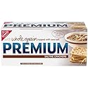 Premium Saltine Crackers, with Whole Grain Wheat, Lunch Snacks, 1.06 lb