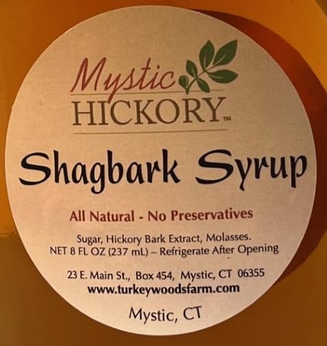 Turkeywoods Farm Shagbark Hickory Syrup, 8 Fl Oz (Pack of 1)