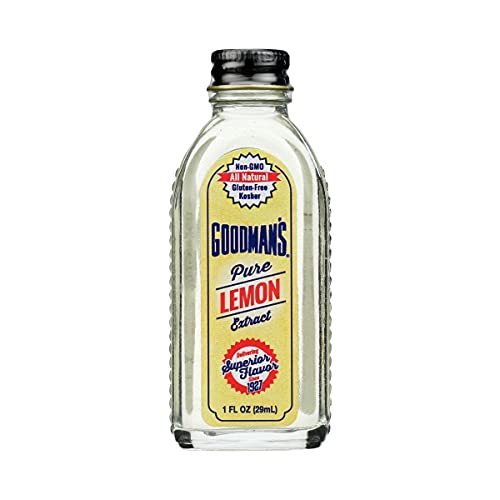 Goodman's Pure Lemon Extract - 1 Ounce (Pack of 2)