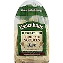 Essenhaus Homestyle Noodles Made the Old Fashioned Way, 3-Pack 16 oz.(455g) Bags (Extra Wide)