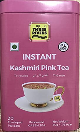 Three Rivers Instant Kashmiri Tea (20 Tea Bags)