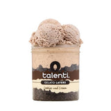 Talenti Gelato Layers For a Delicious Frozen Dessert Cookies and Cream 5 Layers in Every Jar 10.7 oz