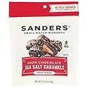 Sanders, Caramels Sea Salt Dark Chocolate, 5.5 Ounce