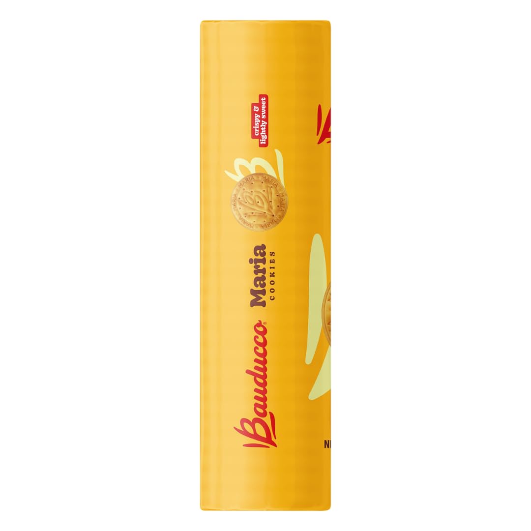 Bauducco Maria Cookies, 18.0 oz (Pack of 3) - Classic Crispy Cookies for Snacking, Coffee, or Tea - Perfect Dessert Treat with No Artificial Flavors