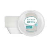 SIT MART Everyday Disposable Foam Bowls 20 oz 25 Count | Strong Leak-Resistant Design | Ideal for Hot or Cold Meals | Perfect for Party, Picnic
