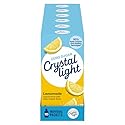 Crystal Light Drink Mix, 120 Packets, for Convenient On-the-Go Flavorful Hydration, Lemonade Natural Flavor with other natural flavor, Zero Sugar