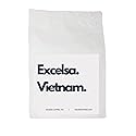 Excelsa Coffee - Vietnam Medium Roast, Whole Bean, 5 lbs | Bright Fruity Flavor, Low Caffeine, Pesticide-Free