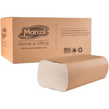 Marcal® Multifold Paper Towels (H3250W), 9.25” x 9.5” sheets, White, (250 Sheets/Pack, 16 Packs/Case, 4,000 Sheets/Case), Perfect for Home & Office