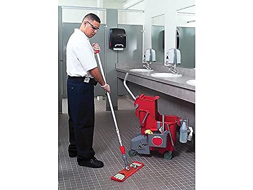 UNGSM40R Restroom MopHolder, Nylon Head, 16quot;, Red