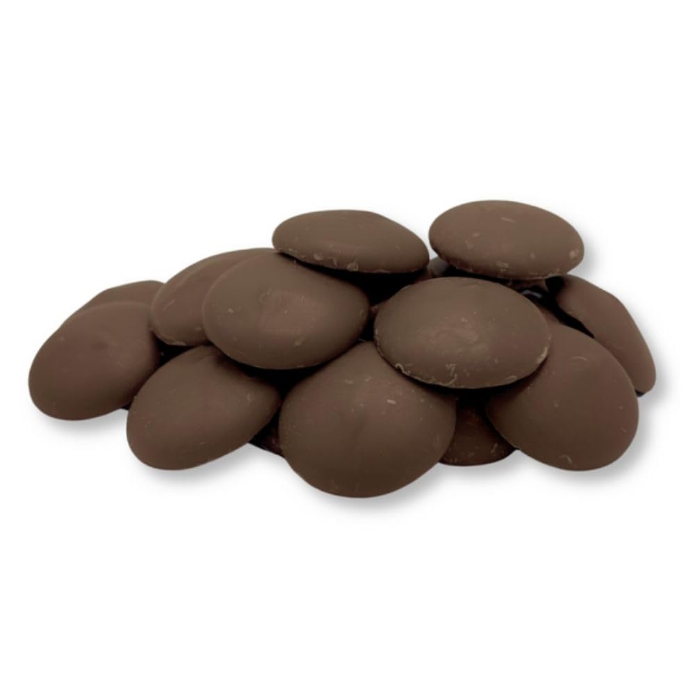 Dark Chocolate Coating Wafers, Candy Melts for Dipping and Molding - 45 lb (Approx. 7,875 pieces)