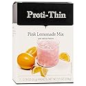 Proti-Thin High Protein Pink Lemonade Instant Drink Mix, 15g Protein, Low Calorie, Low Carb, Fat Free, Sugar Free, KETO Diet Friendly, Ideal Protein