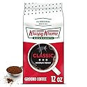Krispy Kreme Doughnuts, Classic, Ground Coffee, Medium Roast, Bagged 12oz