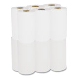 Hardwound Paper Towels, Nonperforated 1-Ply White, 8" W, 2" Core, 350'/Roll