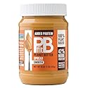 PBfit Peanut Butter Spread, 10g Plant Based Protein per Serving, Keto and Vegan Nut Butter, No Palm Oil, No Artificial Sweeteners or Preservatives, 16