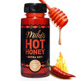 Mike's Hot Honey, Extra Hot, America's #1 Brand of Hot Honey, Spicy Honey Infused with Chili Peppers, Sweet Heat, Perfect for Hot Sauce Lovers (10oz
