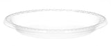 [40 Count] Plastimade 9 Inch Dinner Plates Clear Disposable Heavy Duty Plastic, Ideal For Wedding, Catering, Parties, Buffets, Events, Or Everyday