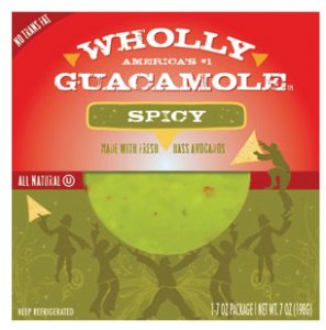 WHOLLY GUACAMOLE SPICY 8 OZ PACK OF 3