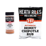 Heath Riles BBQ Honey Chipotle Rub Combo with Refill Bag (1 Rub, 1 Refill Bag), Competition Winning Products from Pitmaster Heath Riles