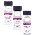 LorAnn Anise Oil SS, Natural Flavor, 1 dram bottle (.0125 fl oz - 3.7 ml) - 3 pack - includes a recipe