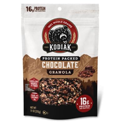 Kodiak Cakes, Kodiak Granola Pouch Chocolate, 11 Ounce