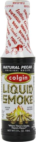 Colgin Liquid Smoke, All Natural Pecan, 4 Ounce Bottle