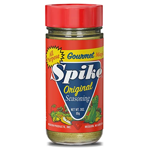 Spike Seasoning, Original Gourmet Magic All-Purpose MSG-Free Seasoning Salt Blend, 3 Oz