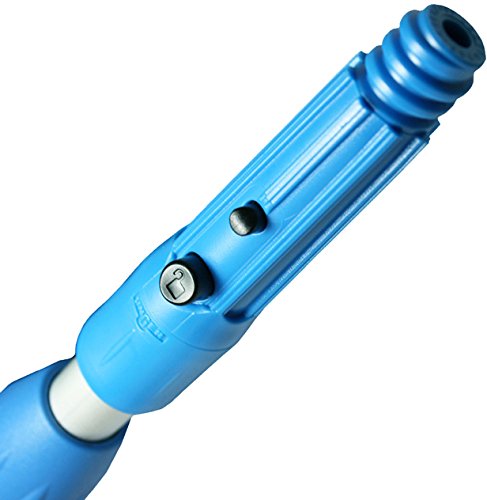 Unger Professional Connect & Clean 4 - 8 Foot Telescoping Extension Multi-Purpose Pole, Window Cleaning, Dusting