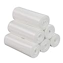 Utiao 1.5 Gallon Trash Bags, Small Trash Can Liners, 6 Rolls/150 Counts