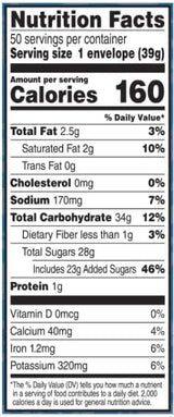 Milk Chocolate Hot Cocoa Mix Packets, 50 ct.
