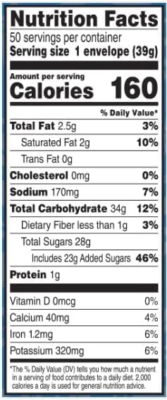 Milk Chocolate Hot Cocoa Mix Packets, 50 ct.