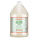 Dr. Bronner's Sal Suds Biodegradable Cleaner (Fir & Spruce, 1 Gallon) - All-Purpose Pine Mop Soap & Detergent for Floors, Multi-Purpose Household