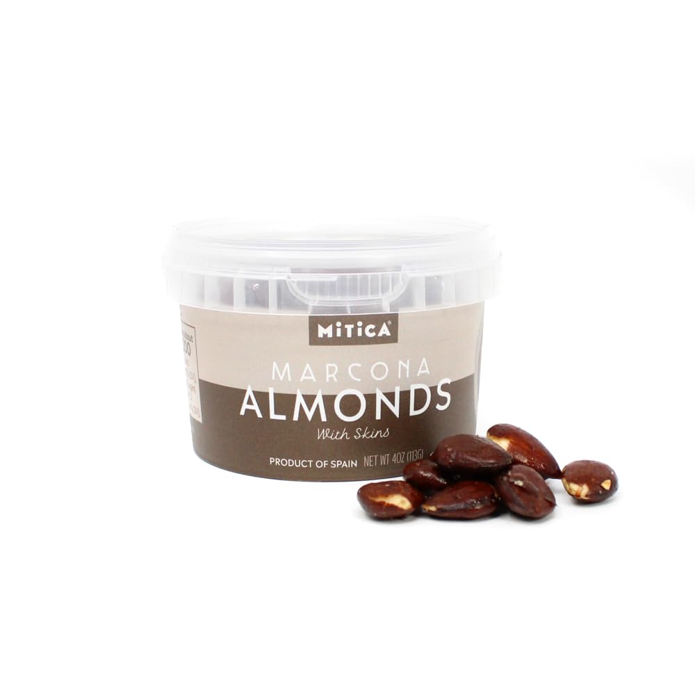 Mitica Marcona Almonds with Skins Prepacked, 4 OZ
