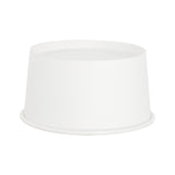 KARAT EARTH Eco-Friendly 6oz Paper Cold/Hot Food Container (90.8mm), White, KE-KDP6W - 1,000 ct