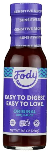Fody Food Company Original BBQ Sauce, 9.8 OZ