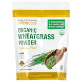 Organic Wheat Grass Powder, Sourced from USA, USDA Certified Organic, 8.5 oz (240 g)