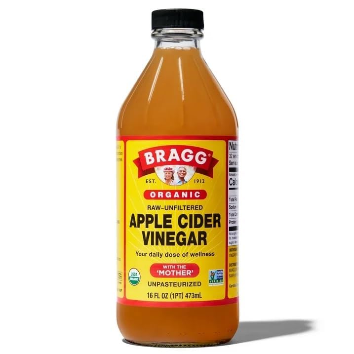 Bragg organic apple cider venigar,16oz, 3 Pack