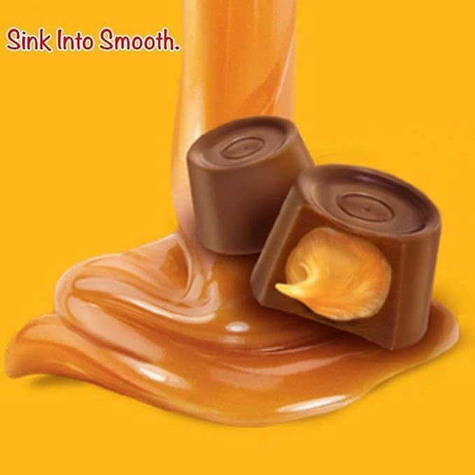 Candy Caramel Chocolates-1.5 lbs Individually Wrapped Bulk