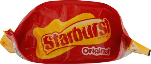Starburst Chewy Candy, Sharing Size, Individually Wrapped Fruit Chews Candy, 15.6 Oz Resealable Bag