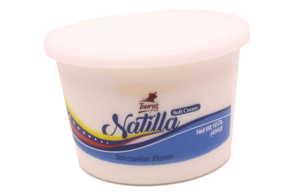 Natilla Venezuelan Cream Spread for Arepas, Cachapas and Plantains, Traditional Style