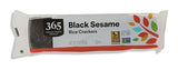 365 by Whole Foods Market Black Sesame Rice Crackers, 3 OZ