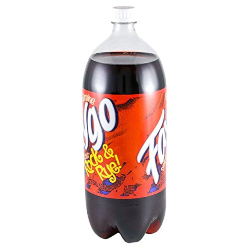 Faygo Rock N' Rye Soda Pop, 2 Liter Plastic Bottle