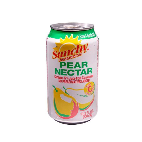 Sunchy Pasteurized Pear Nectar 11.3 OZ
