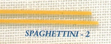 Spaghettini #2 Long Cut Pasta Case of Twenty (20) 1 .lb Pouches