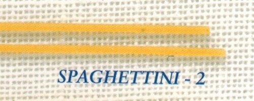 Spaghettini #2 Long Cut Pasta Case of Twenty (20) 1 .lb Pouches