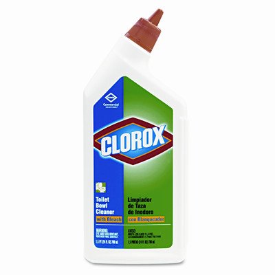 Toilet Bowl Cleaner with Bleach, 24 Oz Bottle [Set of 2]
