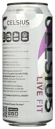 Celsius Grape Slush 16 oz