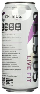 Celsius Grape Slush 16 oz