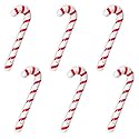 Joliyoou Inflatable Candy Cane, Christmas Holiday Decorations 6 Packs
