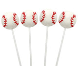 Baseball Candy Lollipops - Bulk Individually Wrapped Suckers - Great for Baseball Party Favors - Baseball Goodie Bags - Softball Team Treats - Fan