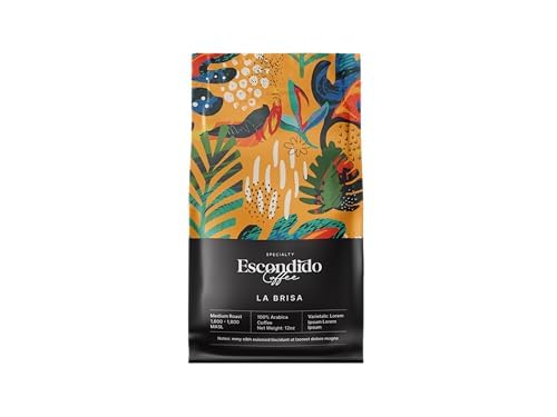 Escondido Specialty Coffee, La Brisa, Medium Roast, Whole Bean, 2 Pound Bag (Pack of 1)